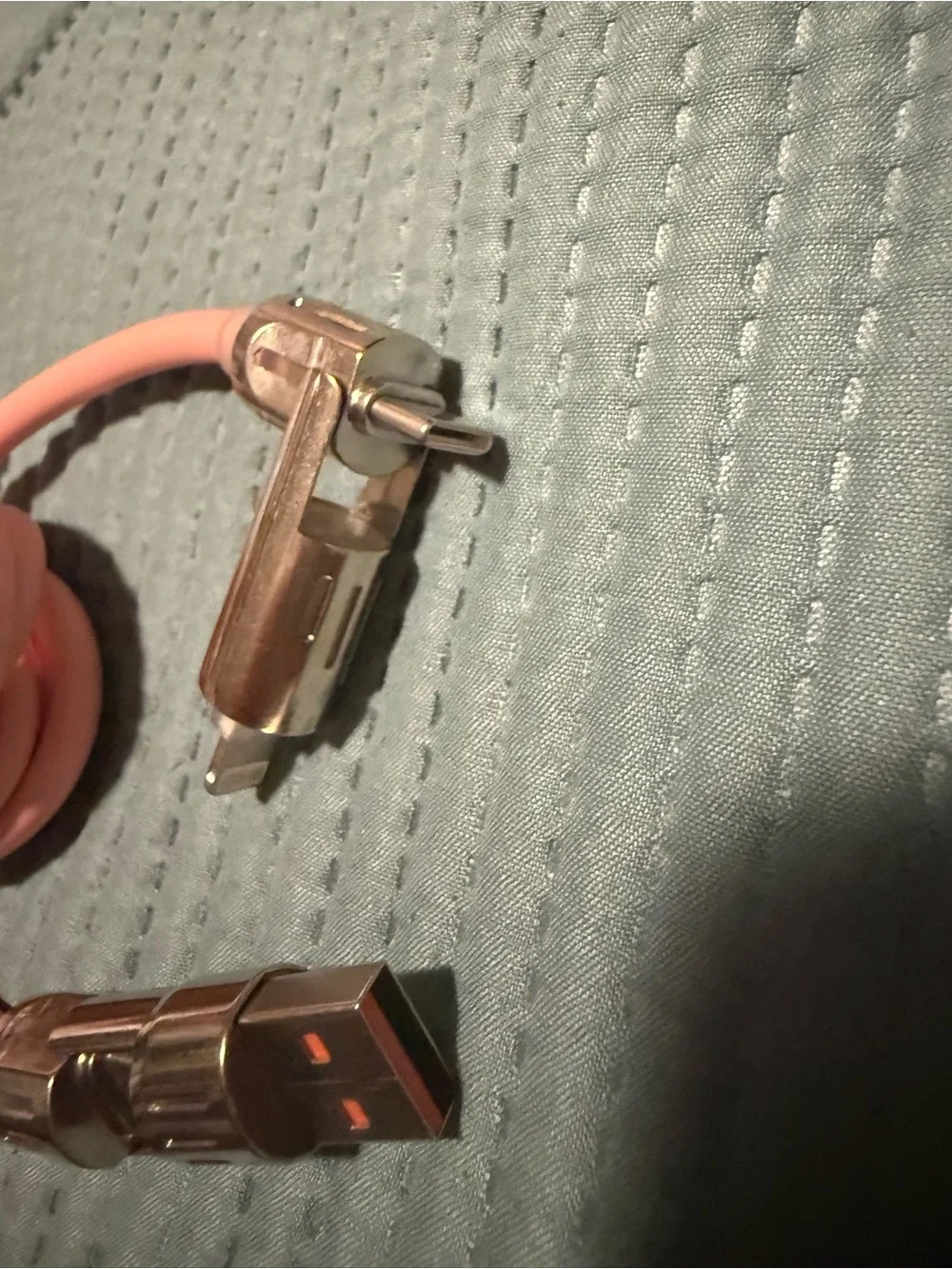 4-in-1 multi-charging cable With Storage Case